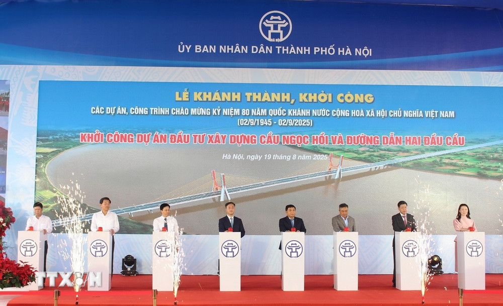 Hà Nội chuẩn bị khởi công loạt dự án trọng điểm thành phố nhân dịp kỷ niệm 71 năm Ngày Giải phóng Thủ đô Hà Nội chuẩn bị khởi công loạt dự án trọng điểm thành phố nhân dịp kỷ niệm 71 năm Ngày Giải phóng Thủ đô
