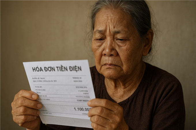 Ninh Bình: Cụ bà 77 tuổi sống đơn thân "ngã ngửa" với hóa đơn tiền điện hơn 12 triệu đồng trong 1 tháng