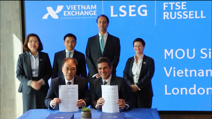 VNX và FTSE ký MOU hợp tác chiến lược phát triển thị trường vốn