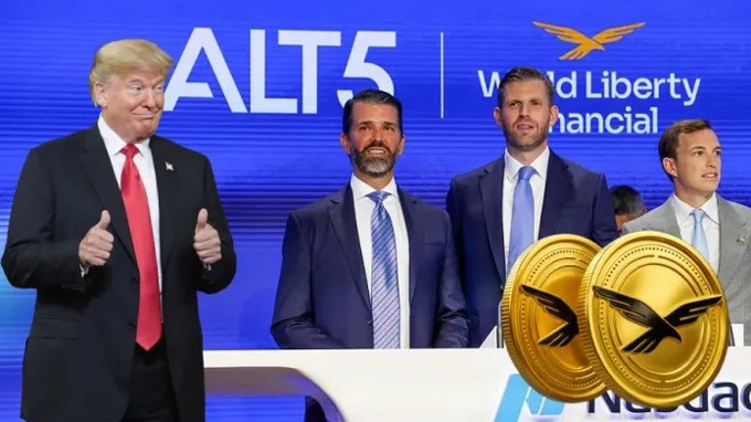 Tài sản nhà Trump phình thêm 1,3 tỷ USD, sau màn debut "bão táp" của cổ phiếu American Bitcoin và token $WLFI