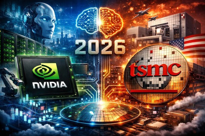 Nvidia và TSMC, quyền lực AI trong 2026
