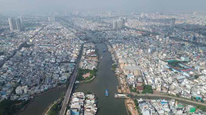 Hơn 1.300 hộ dân TP.HCM tháo dỡ nhà ven kênh Đôi, nhường đất làm bờ kè, mở đường, chỉnh trang đô thị khu Nam thành phố