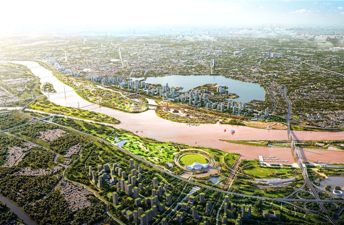 Liên danh của Thaco và Hòa Phát đề xuất xây 4 khu đô thị phục vụ di dân dự án Trục đại lộ cảnh quan sông Hồng