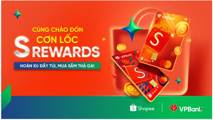 VPBank ra mắt thẻ tín dụng hoàn Shopee xu đến 12%