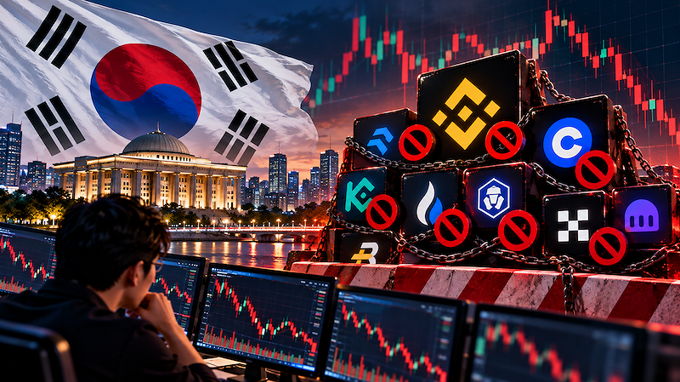 Hàn Quốc chặn 27 sàn crypto, loạt tên tuổi quen mặt với 'coin thủ' Việt bị liệt vào danh sách