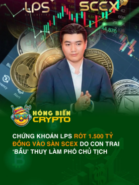 Chứng khoán LPS rót 1.500 tỷ đồng vào sàn SCEX do con trai ‘Bầu’ Thuỵ làm Phó Chủ tịch