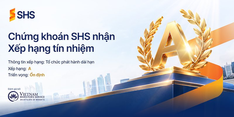 Đây là năm thứ hai liên tiếp SHS được VIS Rating xếp hạng A Đây là năm thứ hai liên tiếp SHS được VIS Rating xếp hạng A