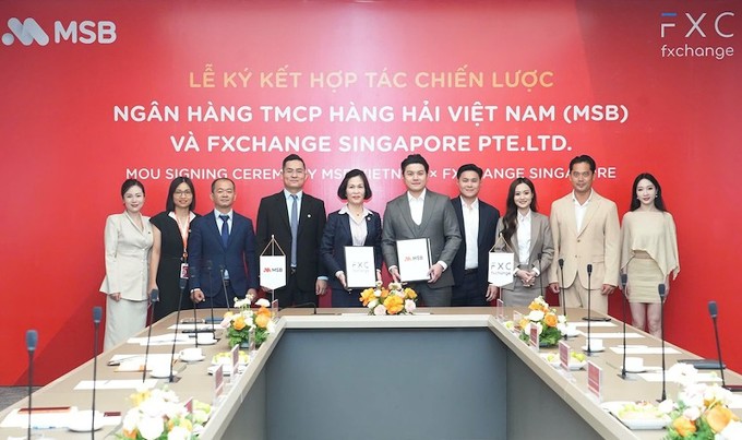 MSB hợp tác FXCHANGE  triển khai mô hình đổi ngoại tệ tự động