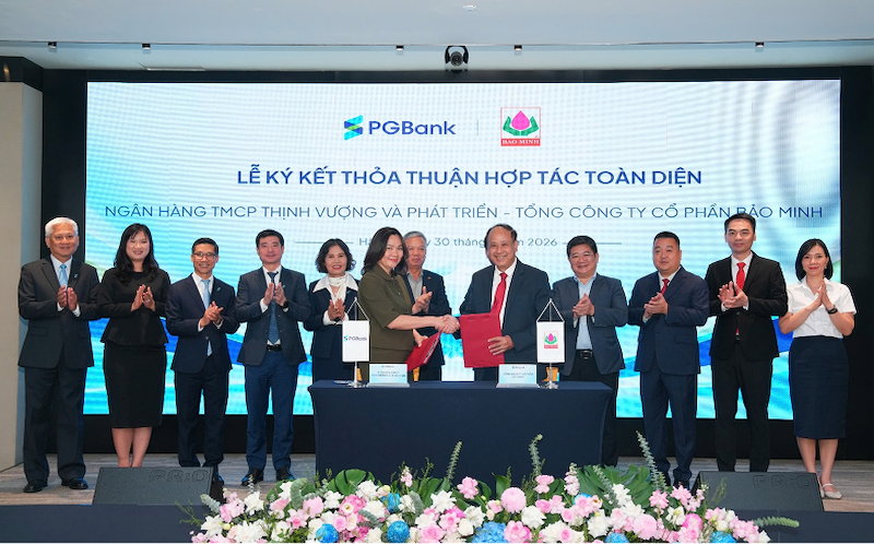 Lễ ký kết thỏa thuận hợp tác toàn diện giữa PGBank – Bảo Minh