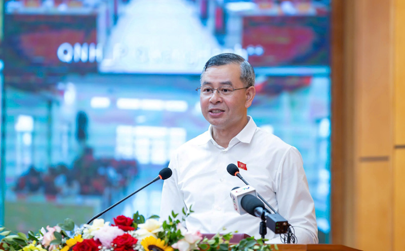 Bộ trưởng Tài chính Ngô Văn Tuấn phát biểu tại buổi tiếp xúc cử tri (Ảnh: Cổng thông tin điện tử Bộ Tài chính) Bộ trưởng Tài chính Ngô Văn Tuấn phát biểu tại buổi tiếp xúc cử tri (Ảnh: Cổng thông tin điện tử Bộ Tài chính)