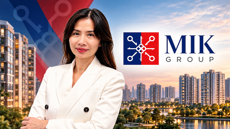 Bà Trần Thị Minh Thúy - CEO MIK Group Bà Trần Thị Minh Thúy - CEO MIK Group