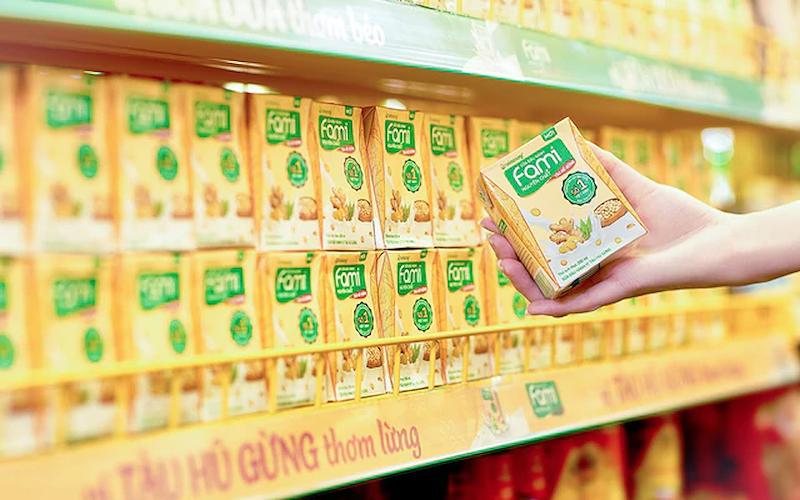 Sữa đậu nành tiếp tục 'gánh' lợi nhuận QNS