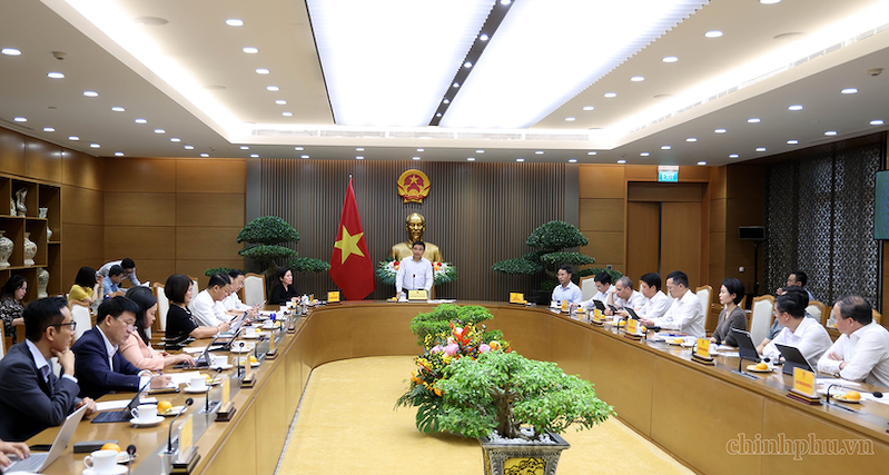 Toàn cảnh phiên họp (Ảnh: VGP)