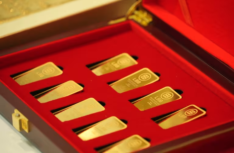 LBB đặt mục tiêu sản xuất vàng thỏi từ vàng khai thác tại Lào. (Ảnh: Nikkei Asia)