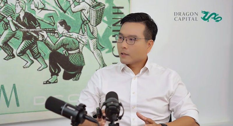 CFO Vinhomes Phạm Anh Khôi chia sẻ tại buổi trò chuyện (Nguồn: Dragon Capital).
