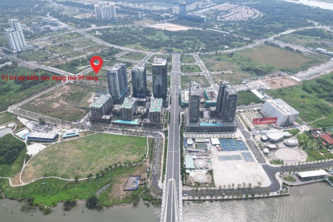 Cận cảnh khu đất vàng Thủ Thiêm đề xuất xây tháp 99 tầng cao 500m, có thể vượt Landmark 81 nếu được thông qua