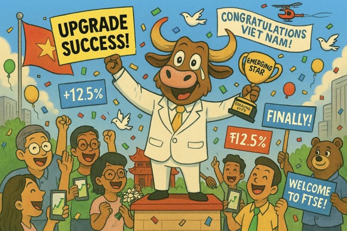 Vietcap: Kỳ review tháng 3/2026 của FTSE chỉ mang tính thủ tục, xác suất Việt Nam “trượt” nâng hạng gần như bằng 0