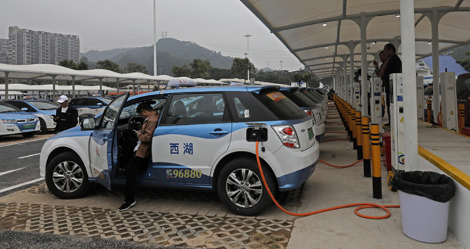 100% taxi điện: Cách Thâm Quyến "điện hóa" giao thông đô thị