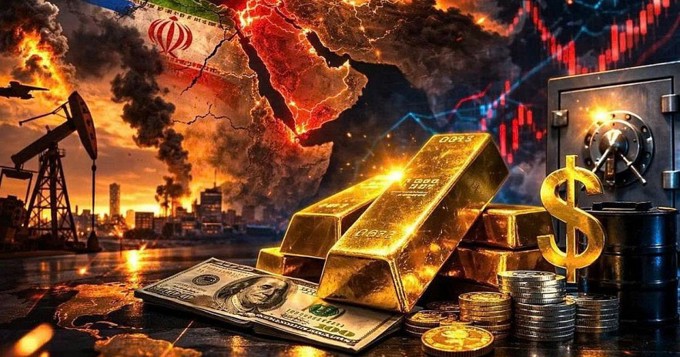 Vì sao vàng giảm bất chấp xung đột Trung Đông leo thang?