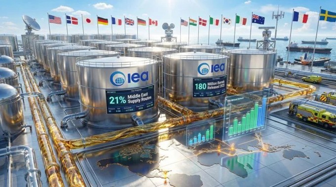 IEA tính xả thêm kho dầu dự trữ
