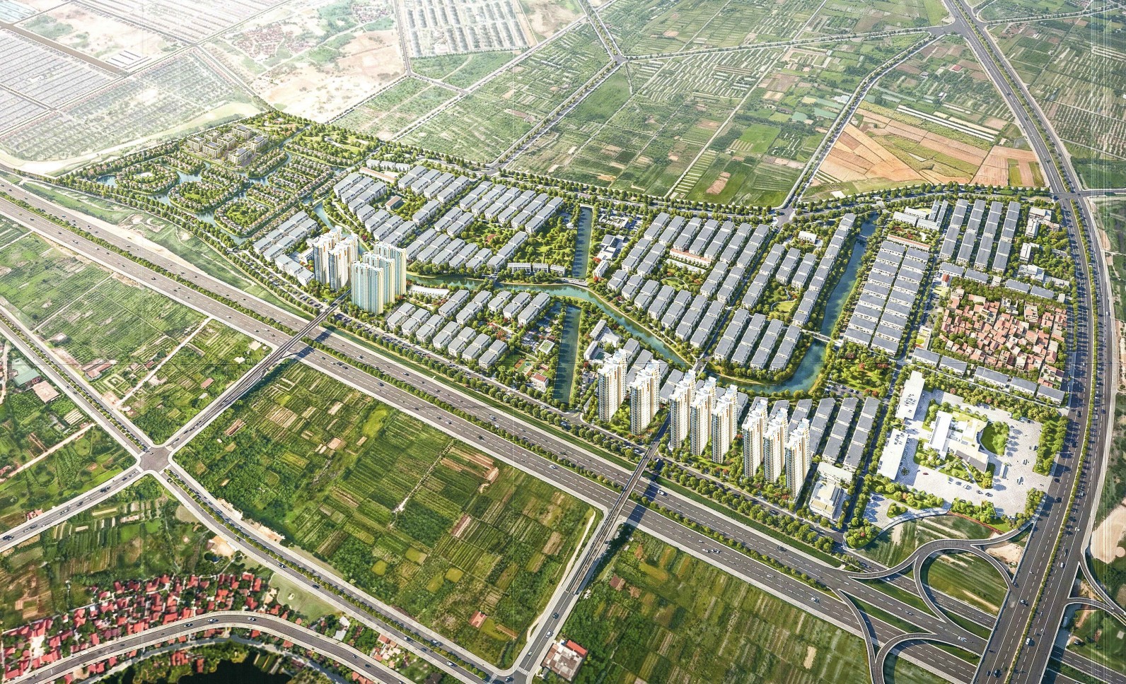 Phối cảnh tổng thể dự án