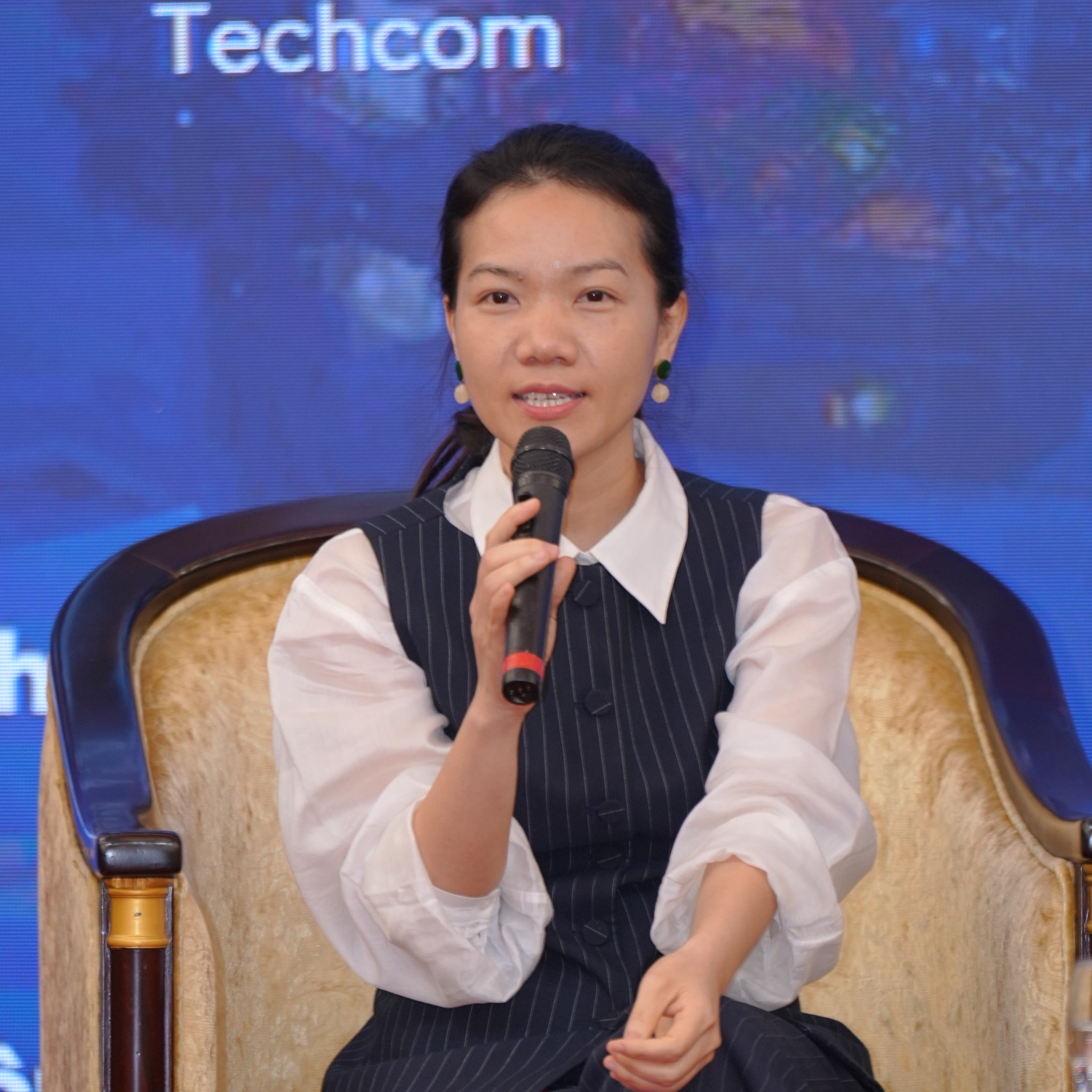 bà Đoàn Mai Hạnh – Tổng giám đốc CTCP Sàn giao dịch tài sản mã hóa Techcom (TCEX)