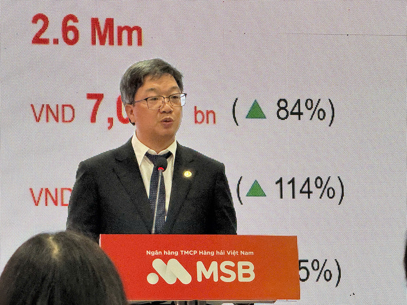 Ông Nguyễn Hoàng Linh - Tổng giám đốc MSB