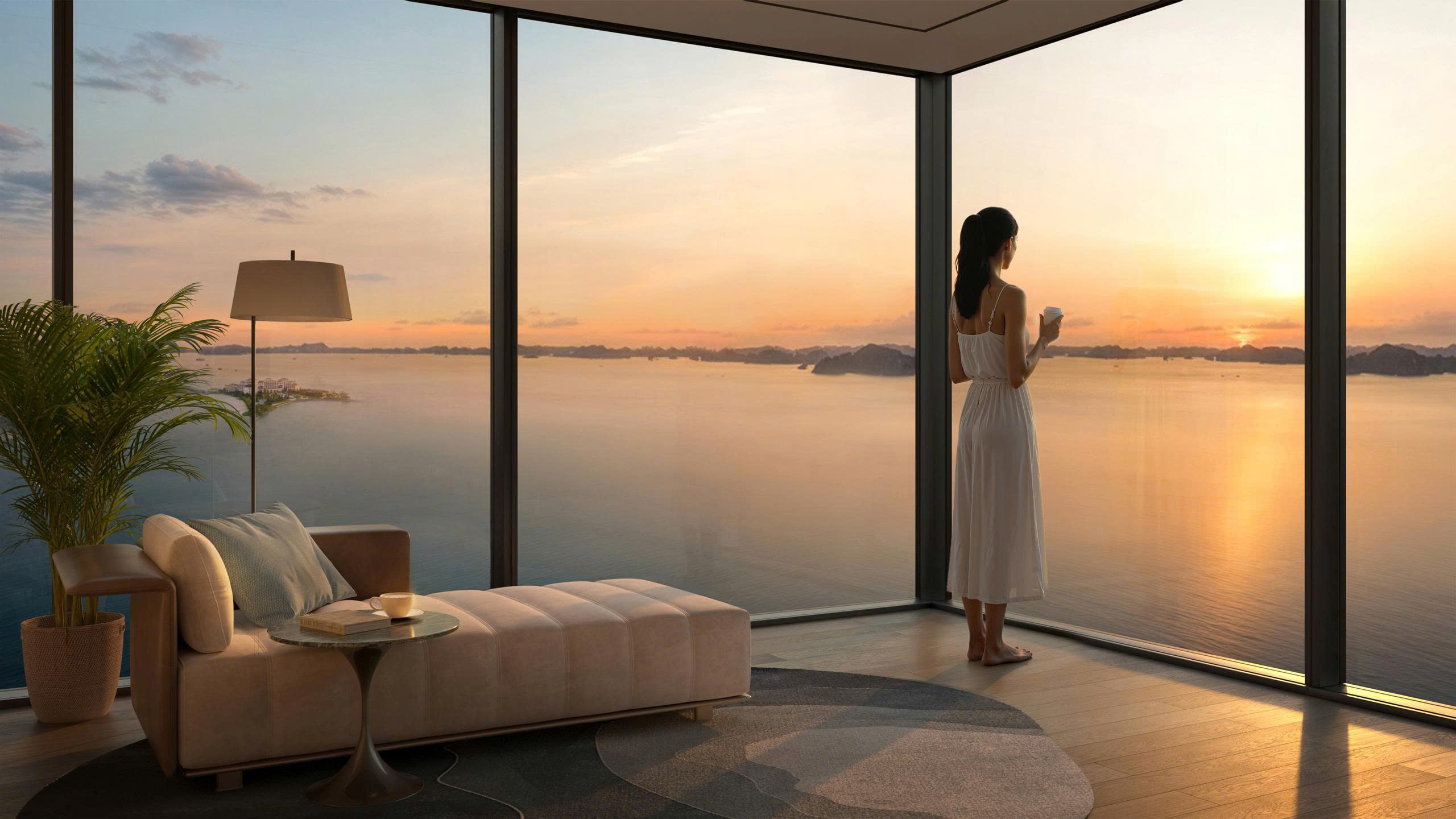 Bộ sưu tập này quy tụ những “khán đài” đặc quyền hướng Tây Bắc, thưởng lãm trọn vẹn khoảnh khắc hoàng hôn di sản và nhịp sống thời thượng tại quận Marina Bayfront District.