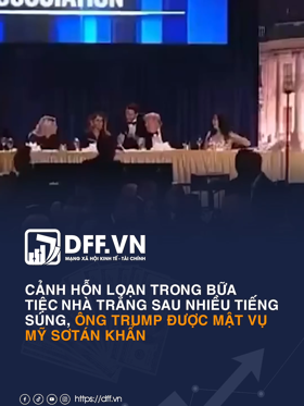 KHUNG CẢNH HỖN LOẠN TRONG BỮA TIỆC CỦA NHÀ TRẮNG SAU NHIỀU TIẾNG S.Ú.N/G, ÔNG TRUMP ĐƯỢC MẬT VỤ MỸ SƠ TÁN KHẨN