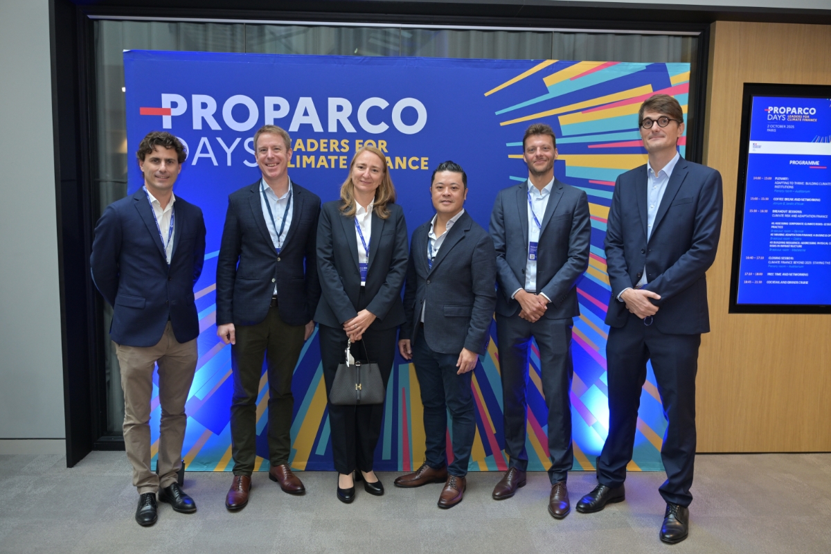 Đại diện lãnh đạo SeABank và Proparco tại trụ sở Proparco (Pháp).