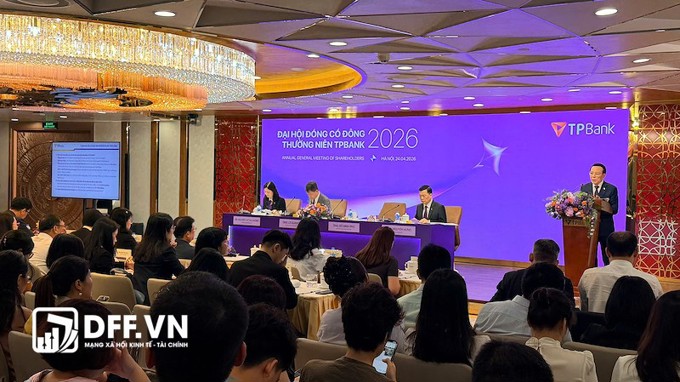 AGM 2026 TPBank: Chốt mục tiêu lãi 10.300 tỷ đồng, mở ngân hàng con tại Trung tâm Tài chính Quốc tế