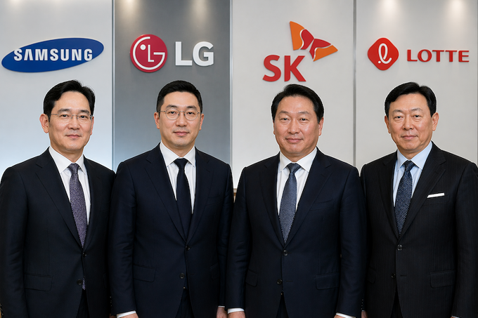 “Tứ đại thiên vương” tháp tùng Tổng thống Hàn Quốc thăm Việt Nam: Họ là ai?