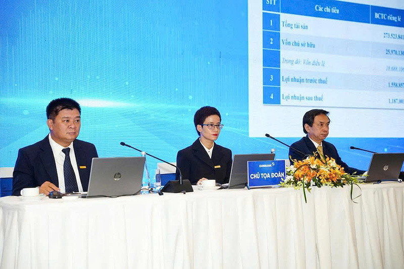 Ban Chủ tọa AGM 2026 Eximbank Ban Chủ tọa AGM 2026 Eximbank