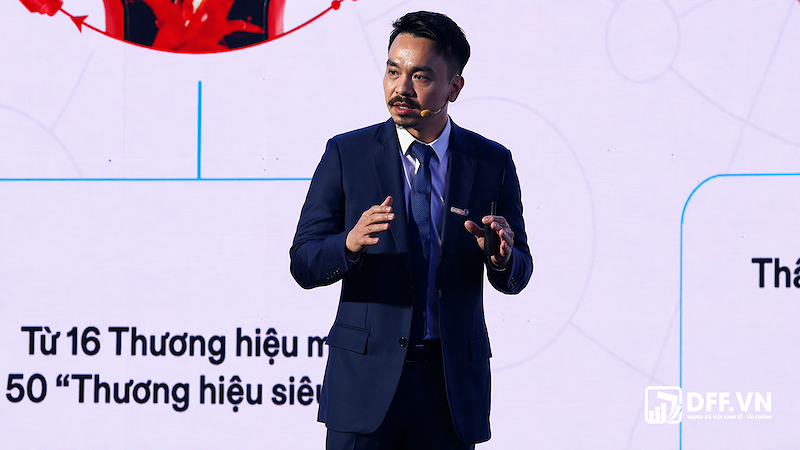 <i>Ông Danny Le - CEO Masan Group - trình bày tại AGM 2026</i>
