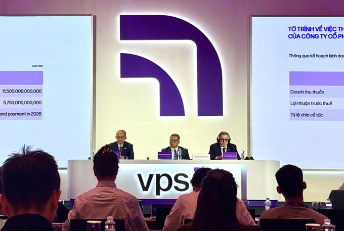 AGM 2026 VPS: Chốt mục tiêu lãi 5.700 tỷ đồng, giữ vững ngôi vương thị phần, tăng tốc đầu tư công nghệ