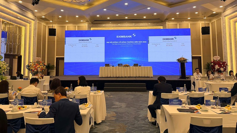 Toàn cảnh AGM 2026 của Eximbank
