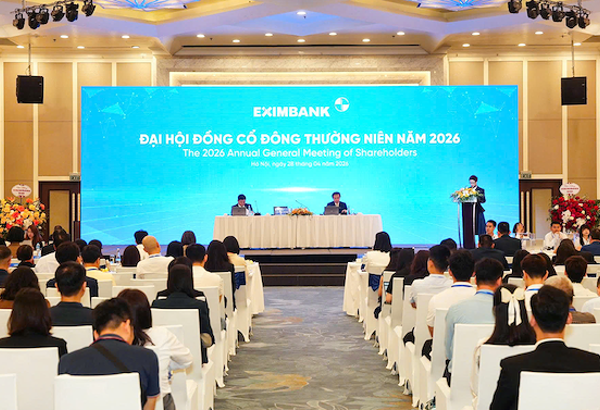Eximbank báo lãi 300 tỷ đồng trong quý 1/2026