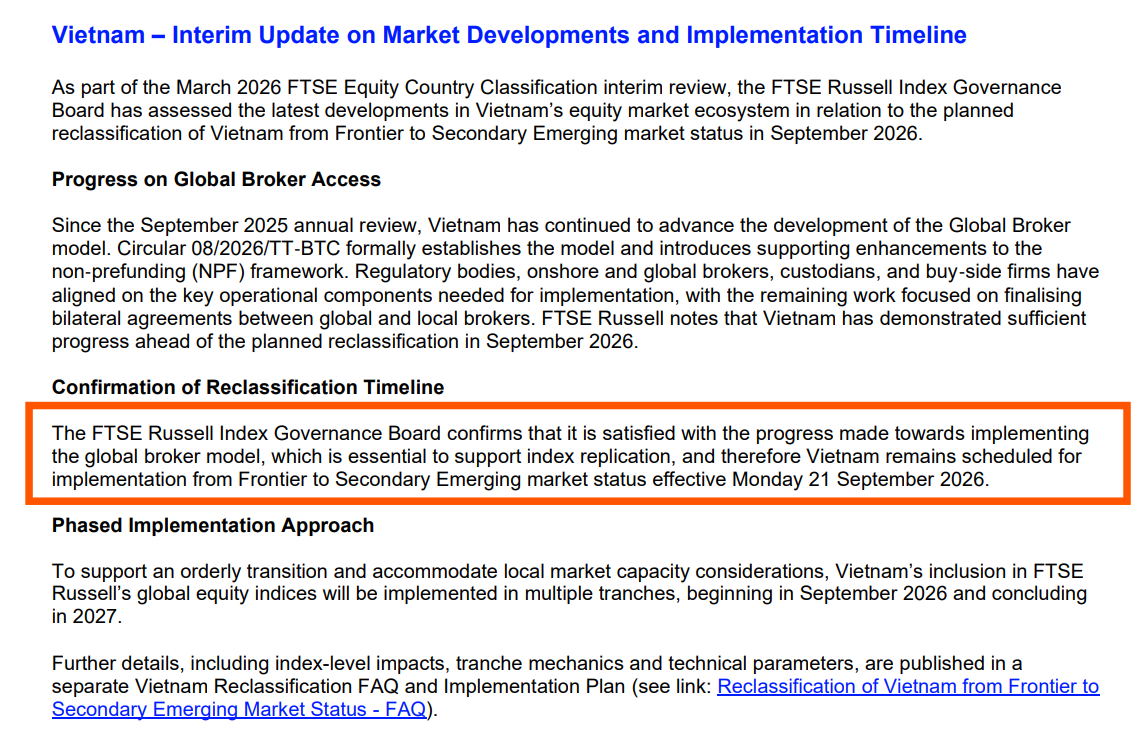 (Nguồn: FTSE Russell) (Nguồn: FTSE Russell)