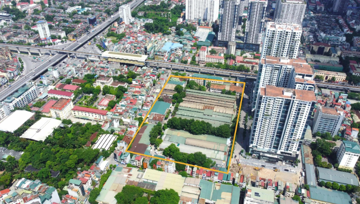 Nhà máy Giày Thượng Đình tại khu đất số 277 Nguyễn Trãi