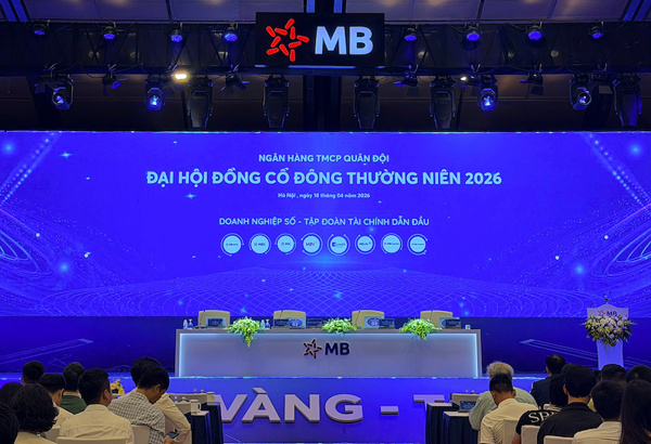 AGM 2026 MBBank: Lên kế hoạch lãi kỷ lục 39.500 tỷ đồng, tăng vốn vượt 100.000 tỷ đồng