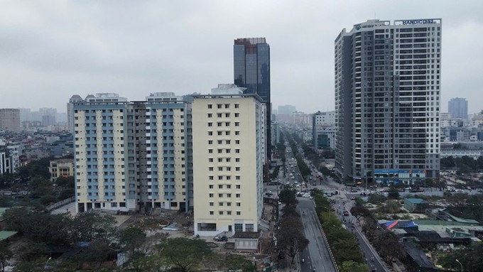 Nhà tái định cư bỏ hoang hơn chục năm tại Cầu Giấy được “hồi sinh”