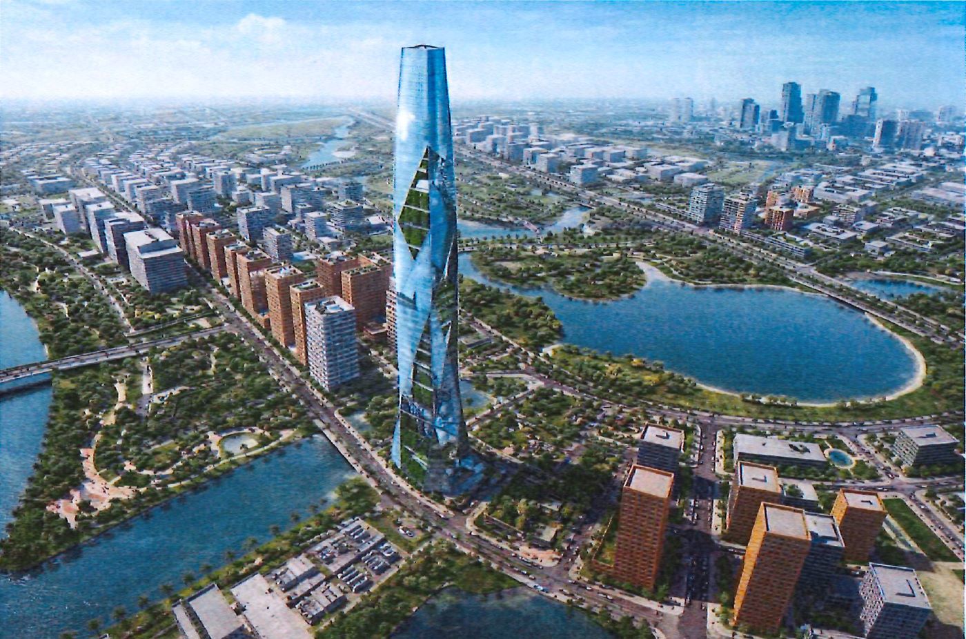 Mô phỏng tòa tháp tài chính 99 tầng ở Thủ Thiêm (Ảnh: VnExpress) Mô phỏng tòa tháp tài chính 99 tầng ở Thủ Thiêm (Ảnh: VnExpress)