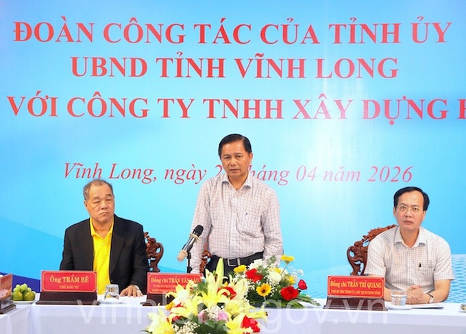 Ông Trầm Bê tái xuất, Vĩnh Long họp gỡ vướng 4 dự án 6.000 tỷ đồng