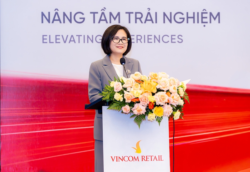 Bà Trần Mai Hoa - Chủ tịch HĐQT Vincom Retail
