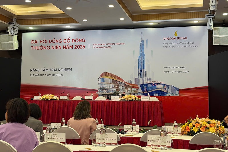 AGM 2026 Vincom Retail: Mục tiêu doanh thu hơn 10.000 tỷ đồng, muốn chi 2.000 tỷ đồng trả cổ tức bằng tiền