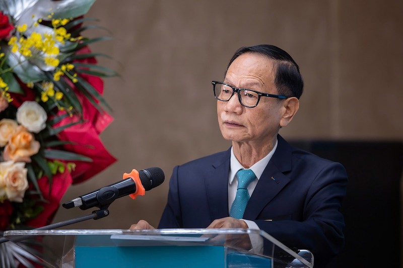 Chủ tịch HĐQT ABBAnk Vũ Văn Tiền phát biểu tại AGM 2026