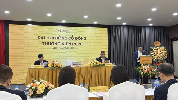 Ông Nguyễn Chí Kiên - Chủ tịch HĐQT Thaiholdings - phát biểu tại AGM 2026 THD (Ảnh: Vũ Đức, thành viên DFF.VN) Ông Nguyễn Chí Kiên - Chủ tịch HĐQT Thaiholdings - phát biểu tại AGM 2026 THD (Ảnh: Vũ Đức, thành viên DFF.VN)