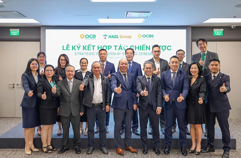 Sự hợp tác chiến lược OCB, OCBS, HAGL hướng tới mục tiêu thúc đẩy tài chính xanh và phát triển bền vững.