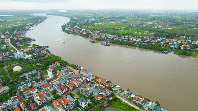 Trung tâm thị xã Quảng Yên (cũ) (Ảnh: Báo Quảng Ninh)