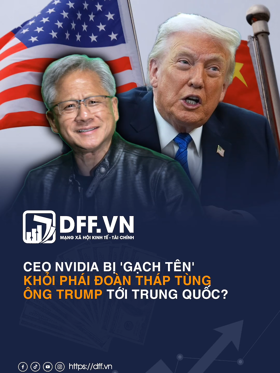 CEO Nvidia bị 'gạch tên' khỏi phái đoàn tháp tùng ông Trump tới Trung Quốc?